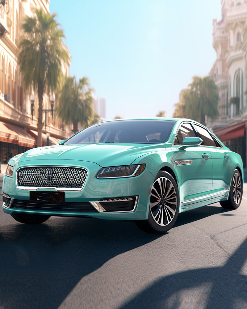Anole High Glossy Tiffany Blue Car Vinyl Wrap