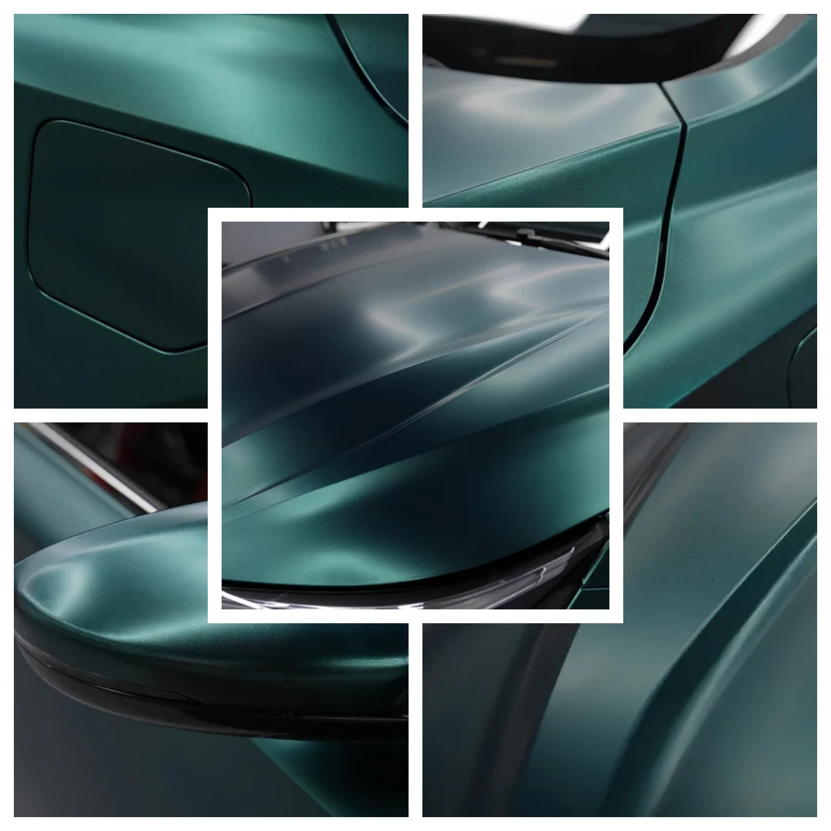 Anole Satin Chrome Paolo Veronese Green Vinyl Car Wrap