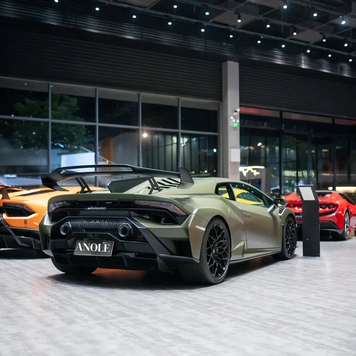 Anole Ceramic Combat Green Vinyl Car Wrap