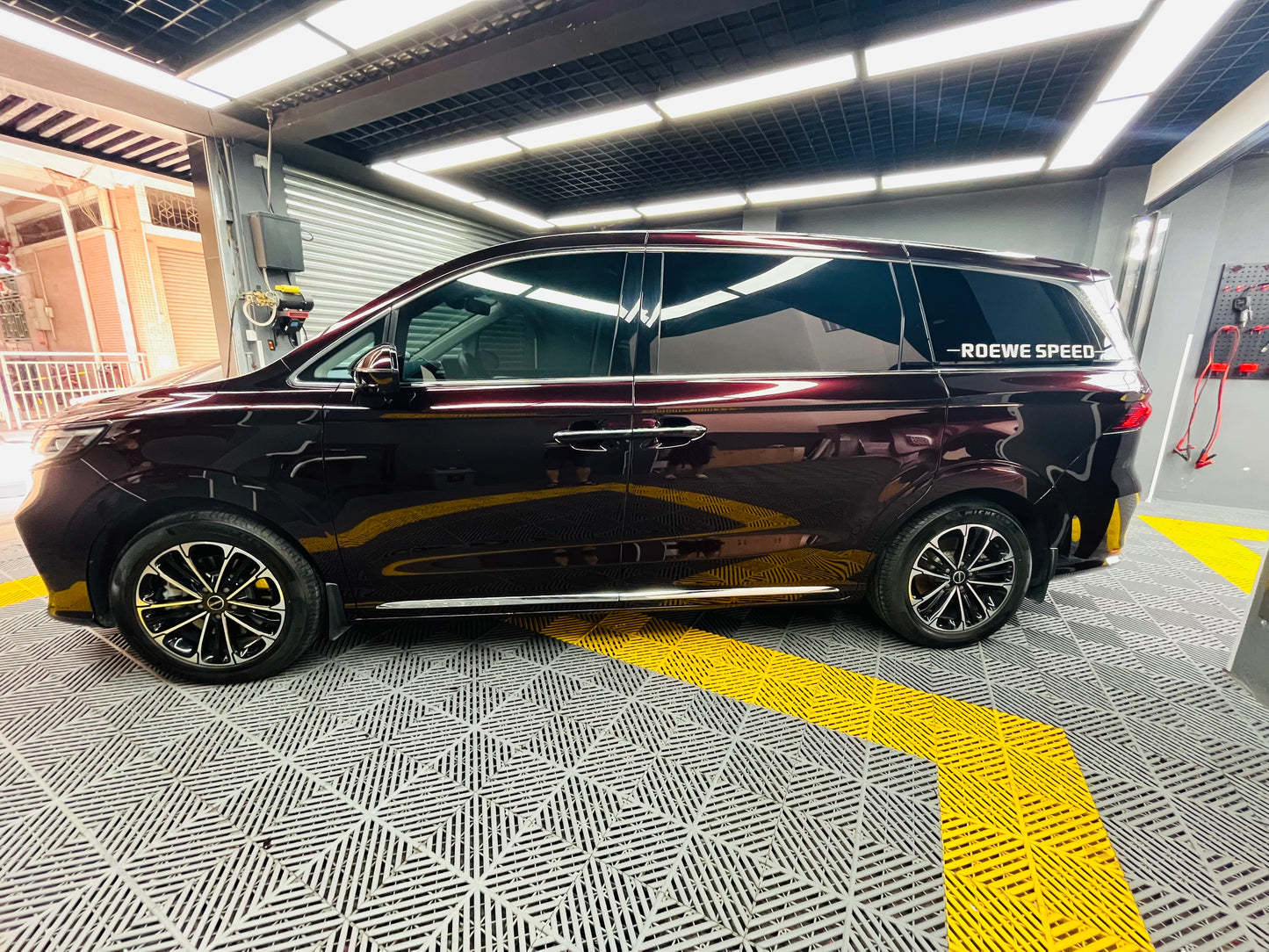Anole TPU Satin Metallic Glossy Black Rose Color PPF Paint Protection Film