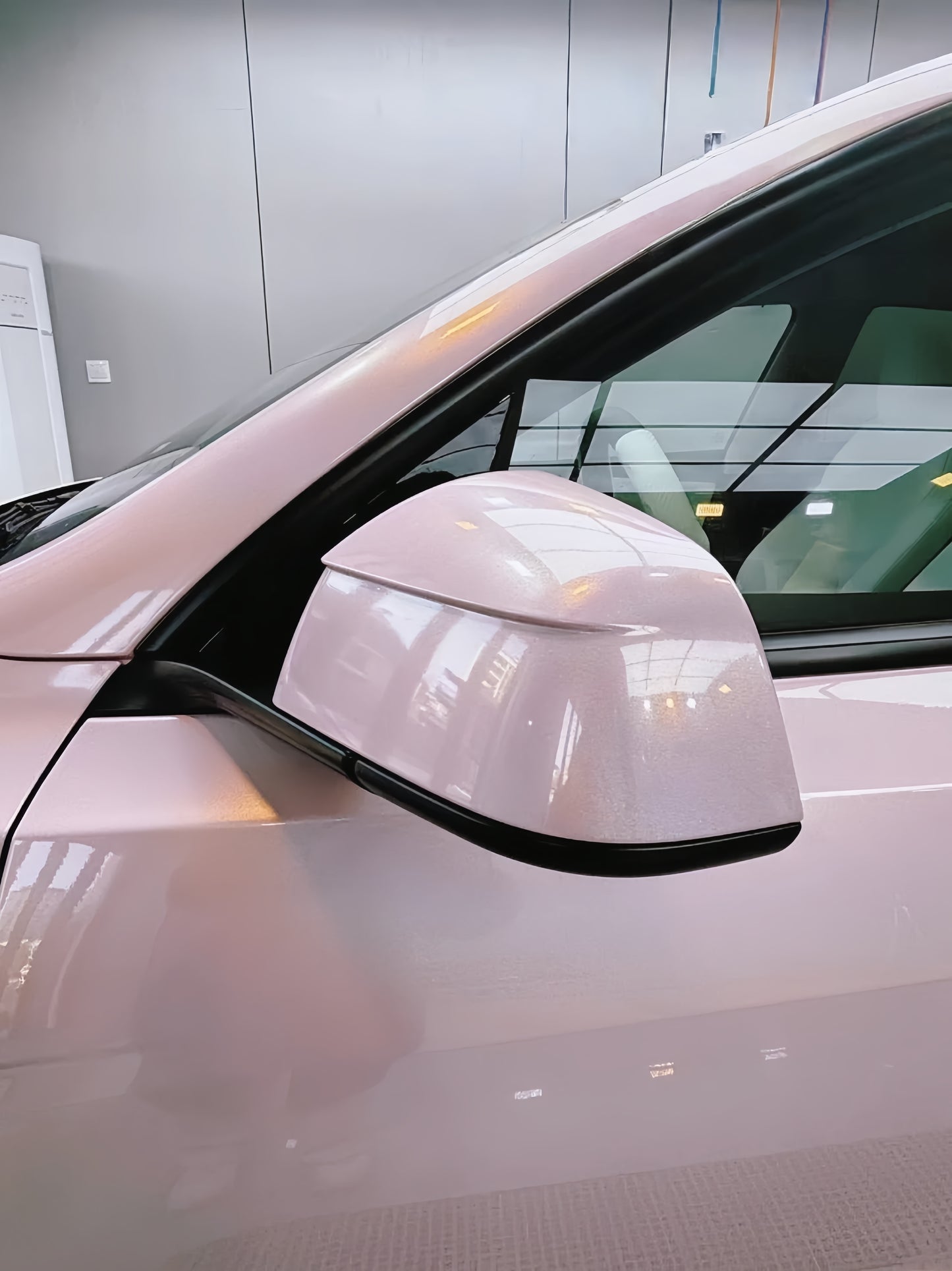 Anole Glossy Iridescent Rouge Pink Laser Car Vinyl Wrap