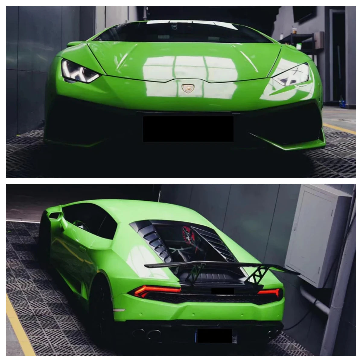 Anole High Glossy Lizard Green Vinyl Car Wrap