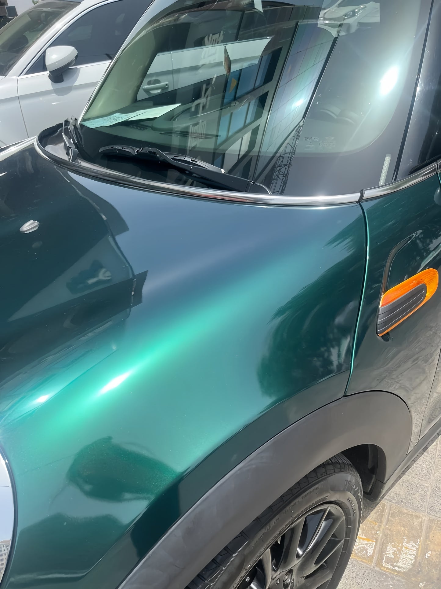 Anole Glossy Metallic Royal Green Vinyl Wrap
