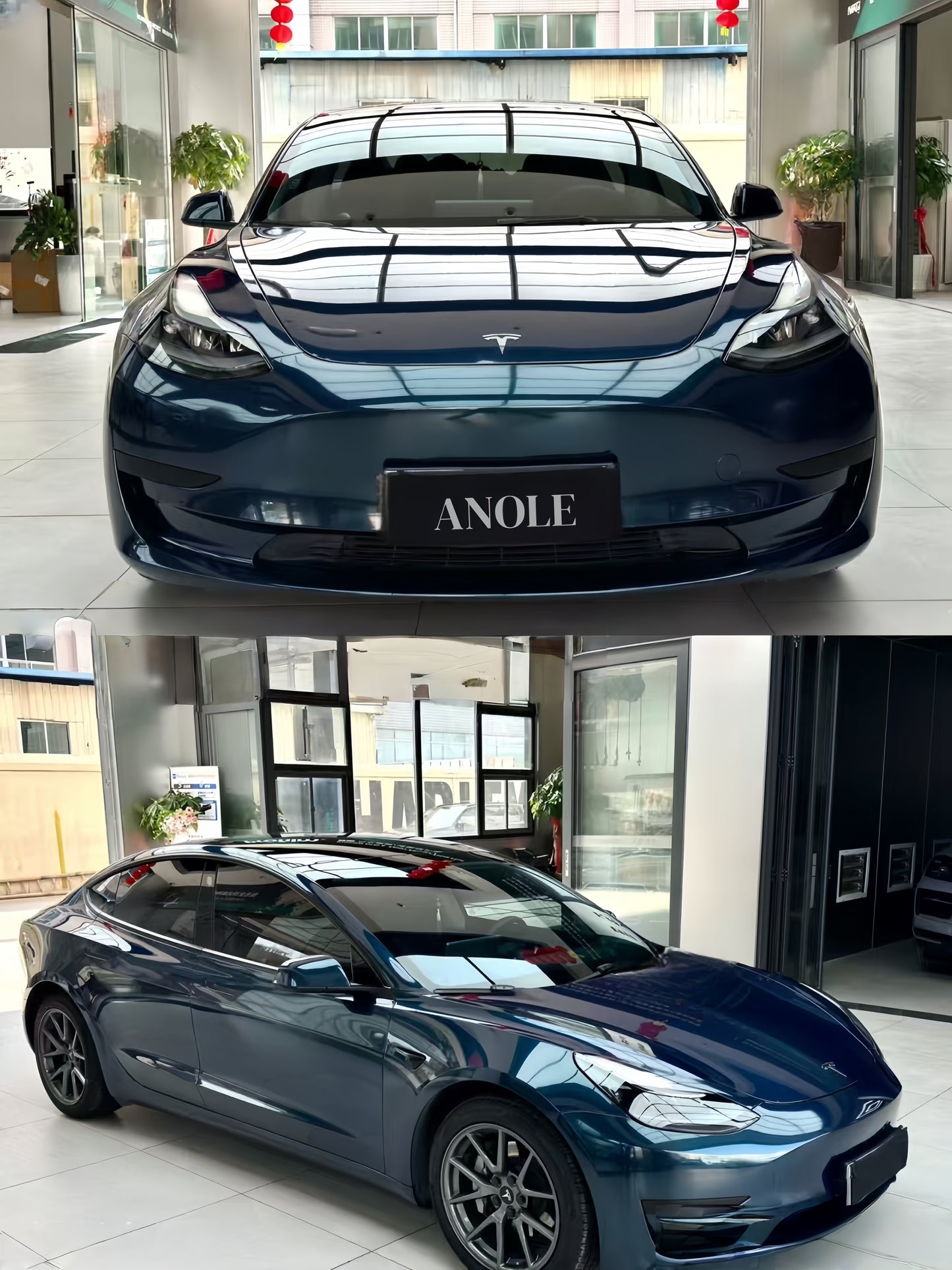 Anole Glossy Metallic Deep Jungle Green Car Vinyl Wrap