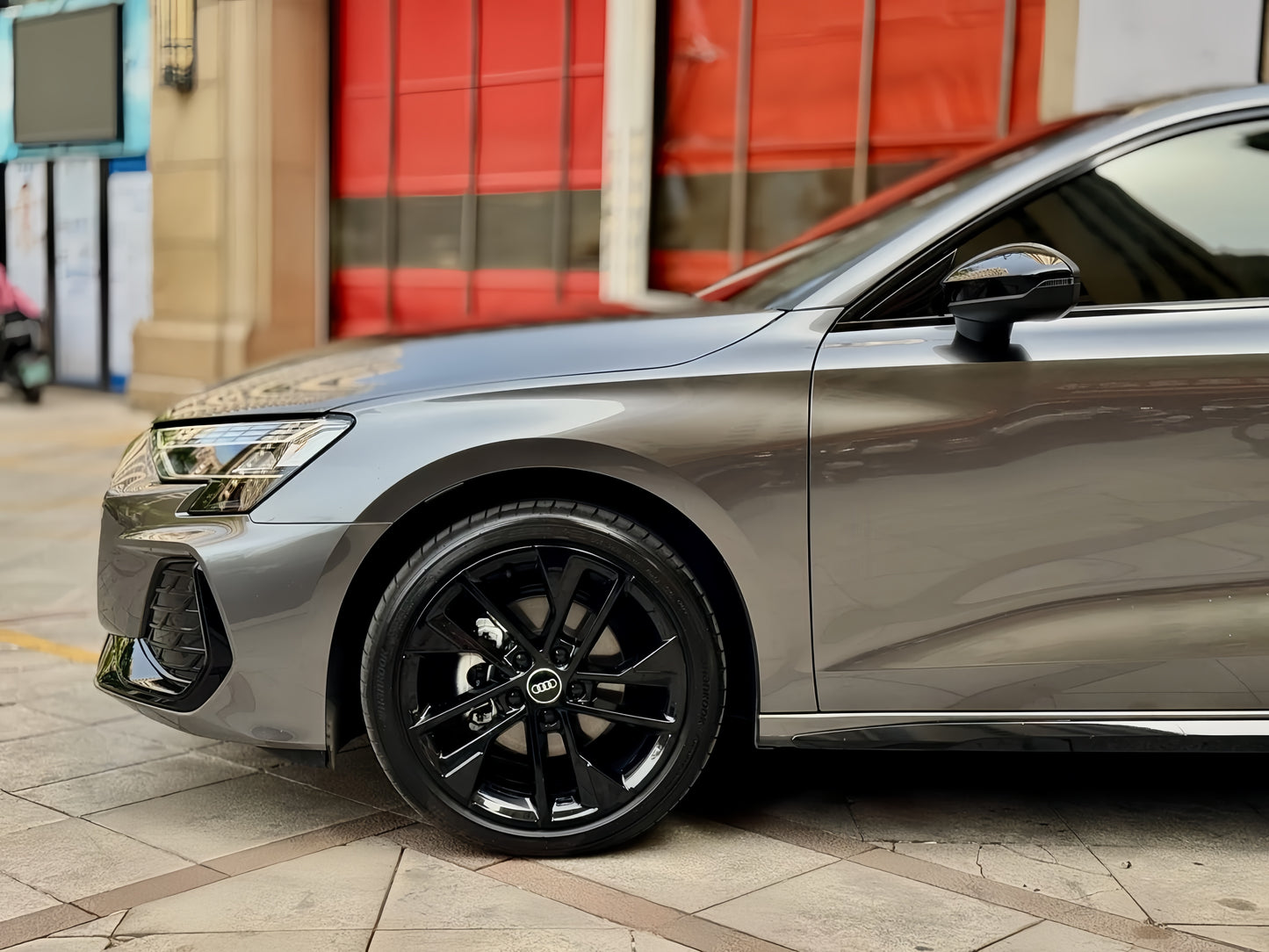 Anole Glossy Metallic Brown Gray Car Vinyl Wrap