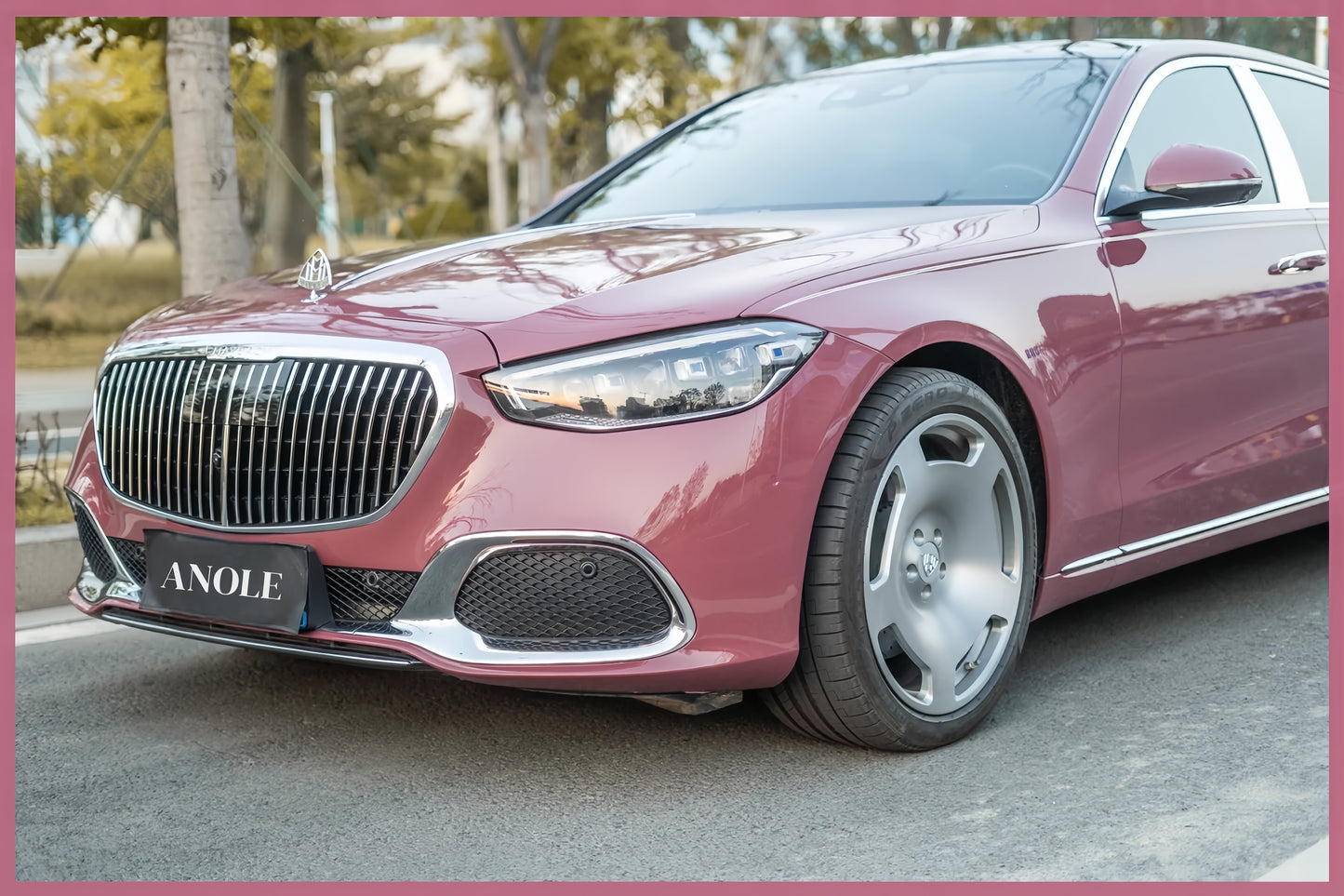 Anole High Glossy Bean Red Vinyl Car Wrap