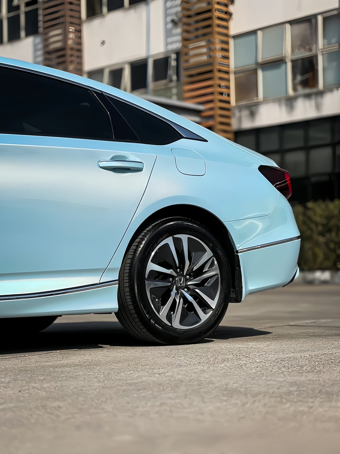 Anole Iridescence Laser Diamond Glacier Blue Vinyl Wrap