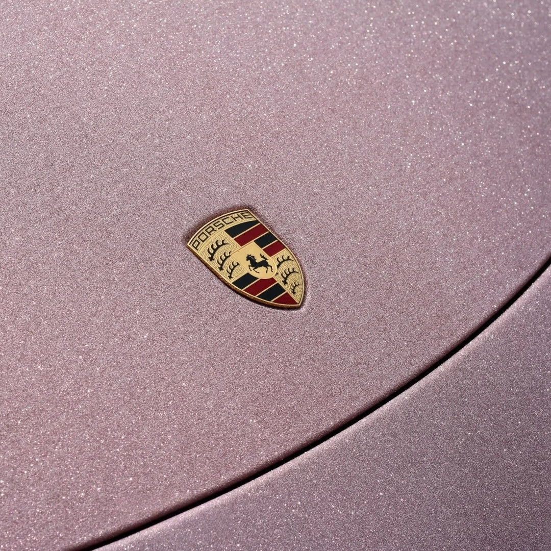 Anole Matte Diamond Super Glitter Pink Car Vinyl Wrap Matte Pink Vinyl for Cars&Trucks