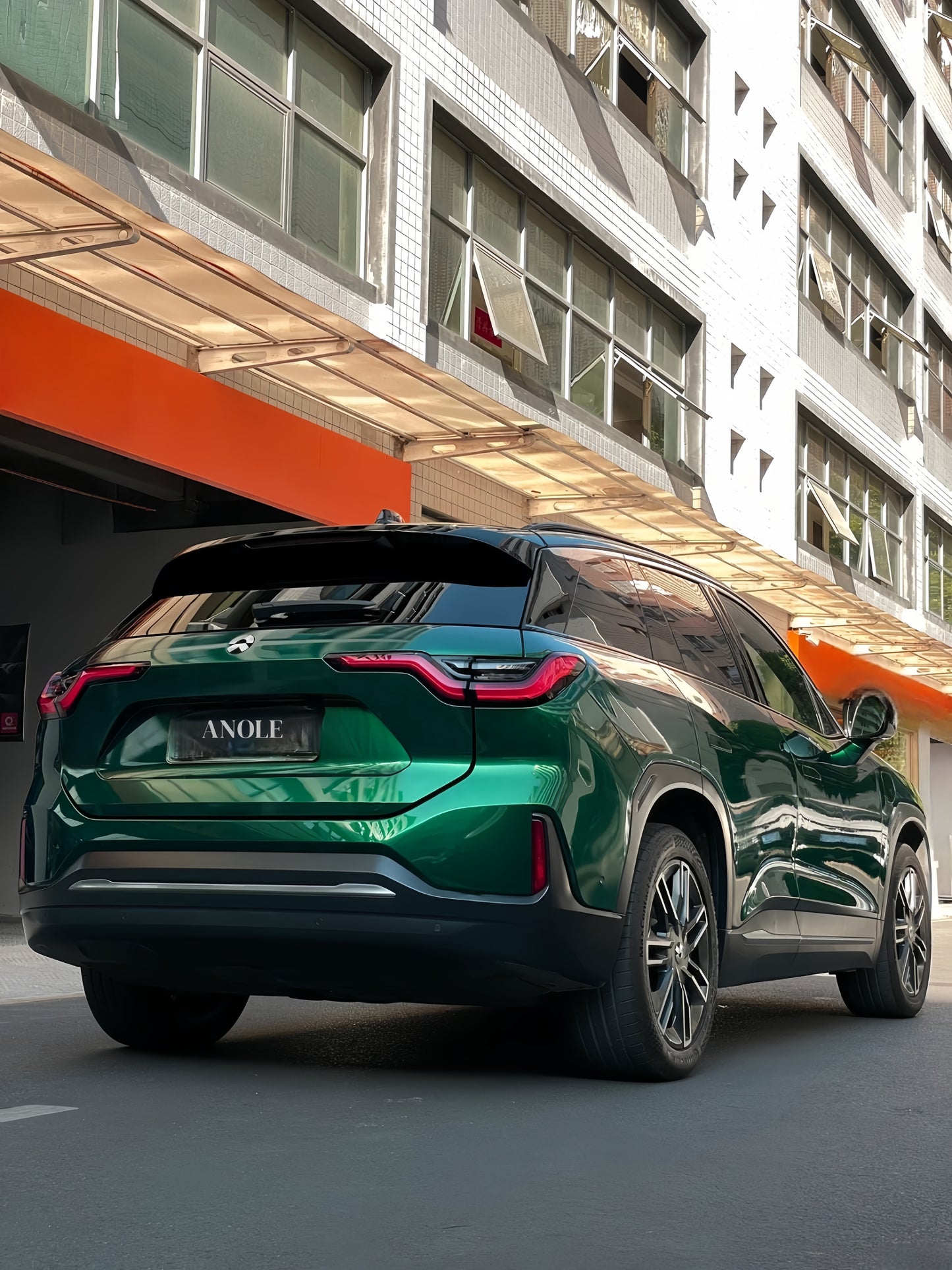 Anole Glossy Metallic La Salle Green Agate Green Vinyl Car Wrap