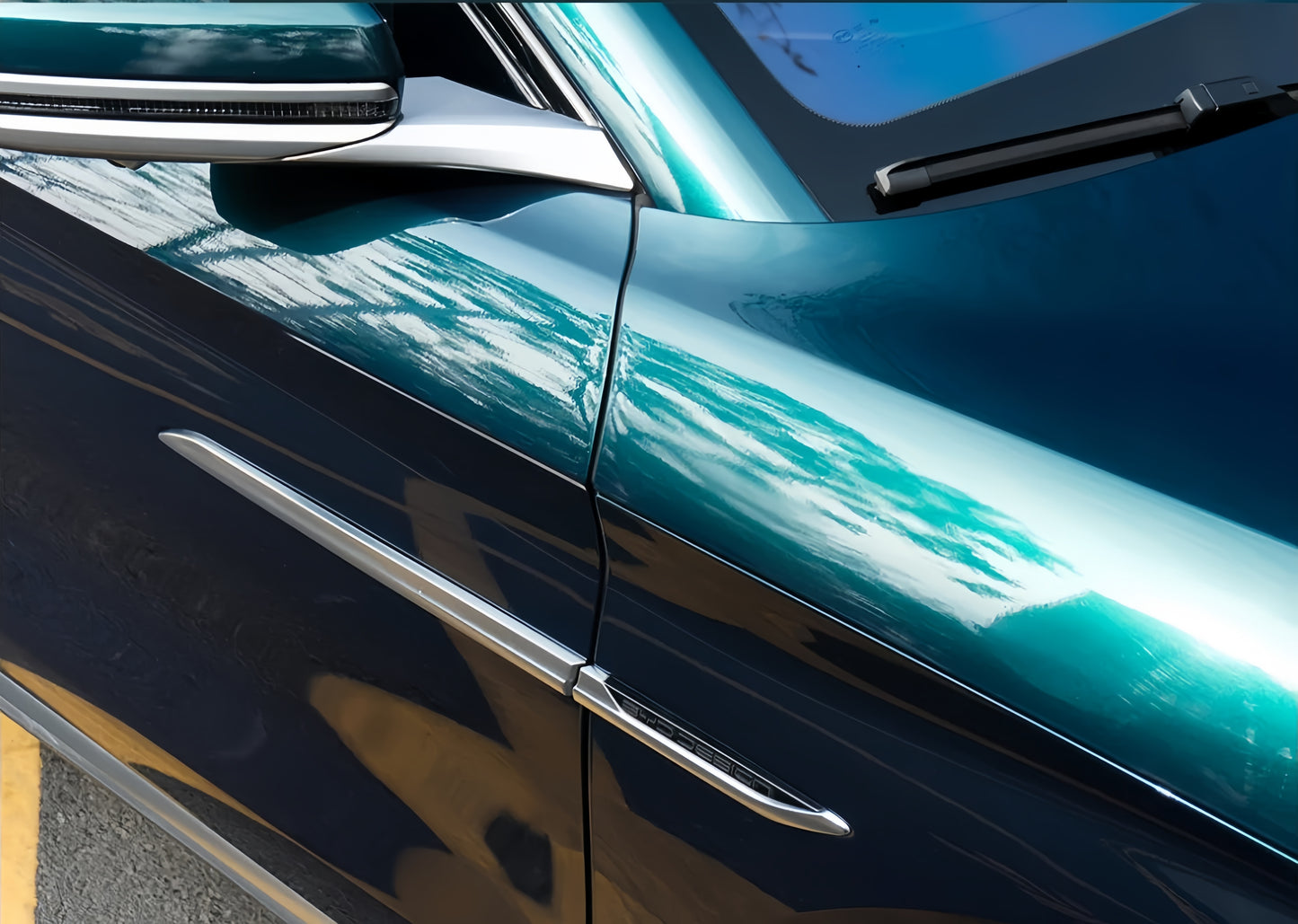 Anole Glossy Metallic Deep Jungle Green Car Vinyl Wrap