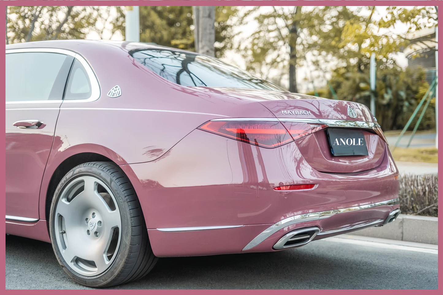 Anole High Glossy Bean Red Vinyl Car Wrap
