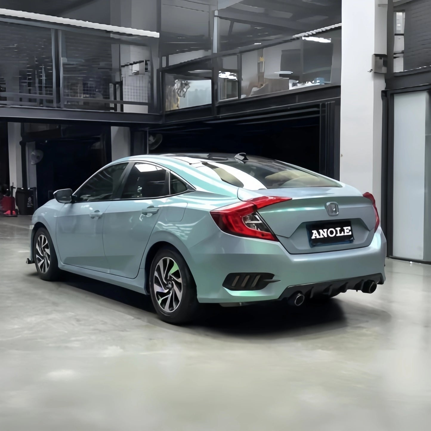 Anole Golssy Magic Blue to Green Car Vinyl Wrap