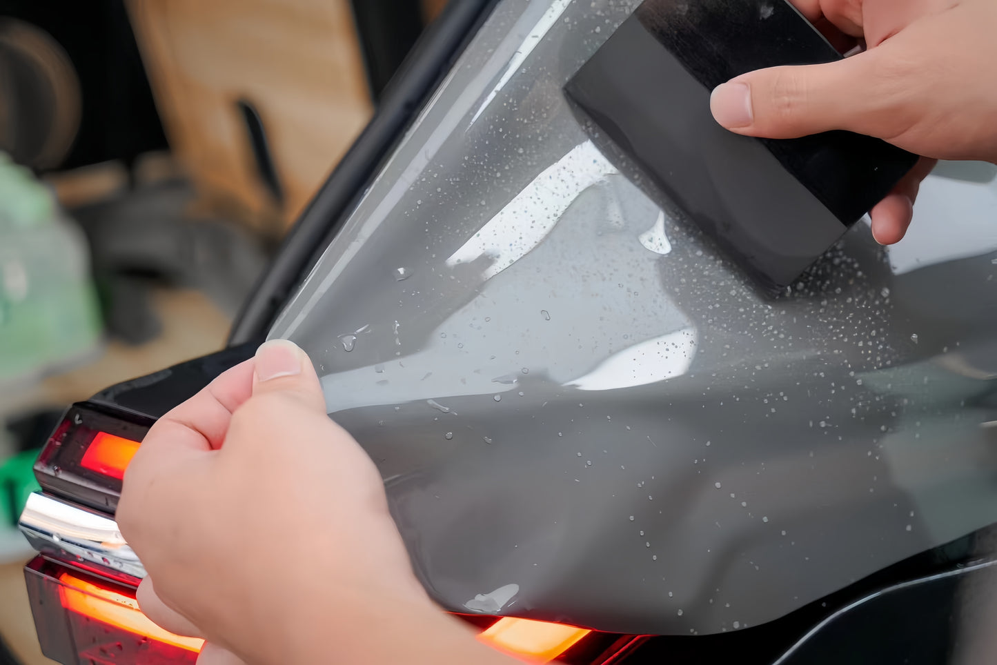 Anole TPU Glossy Crystal Nardo Grey Color PPF Paint Protection Film