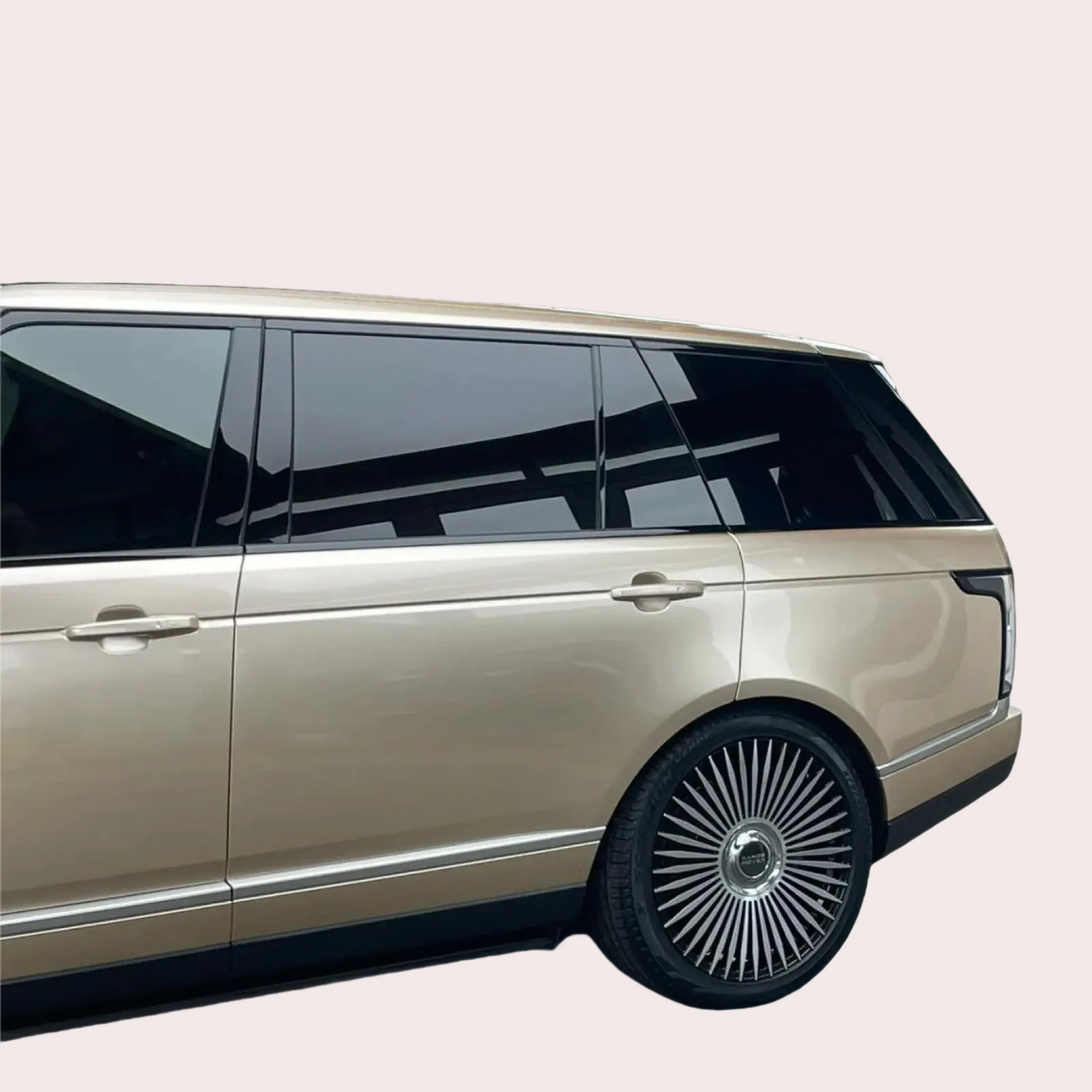 Anole Glossy Metallic Glitter Champagne / Millennium Jade Car Vinyl Wrap