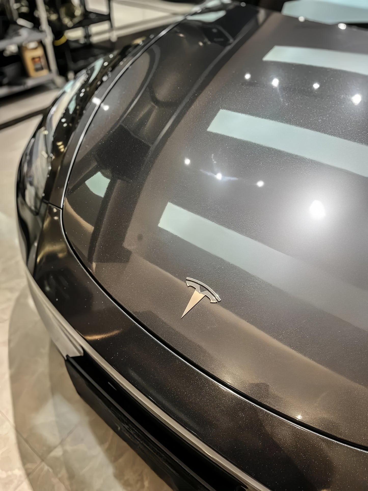 Anole Glossy Metallic Dim Gray Car Vinyl Wrap