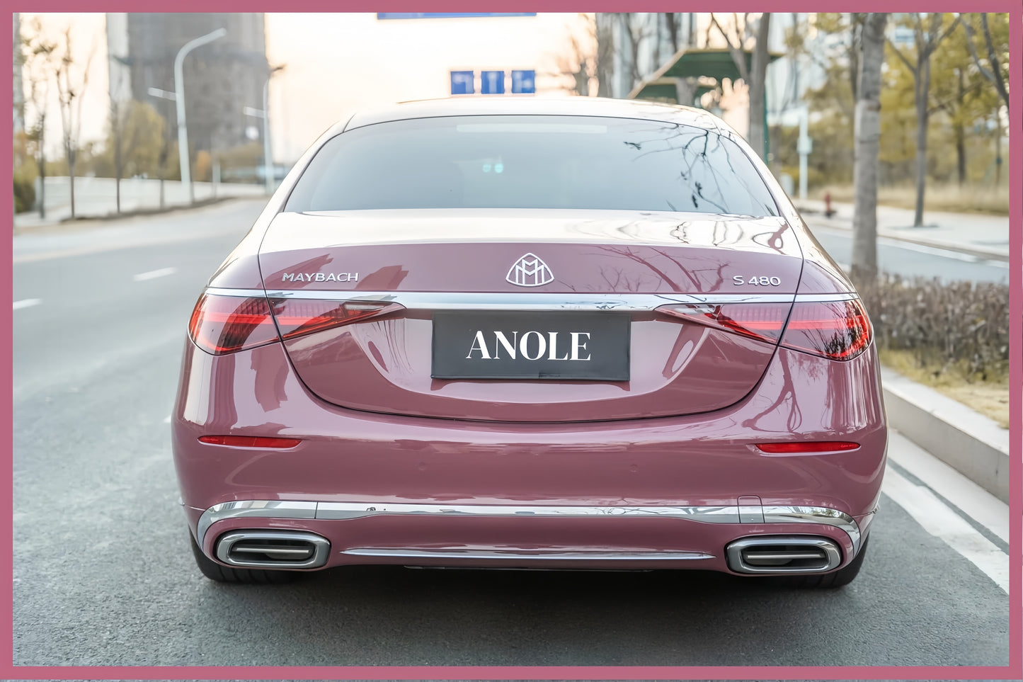 Anole High Glossy Bean Red Vinyl Car Wrap