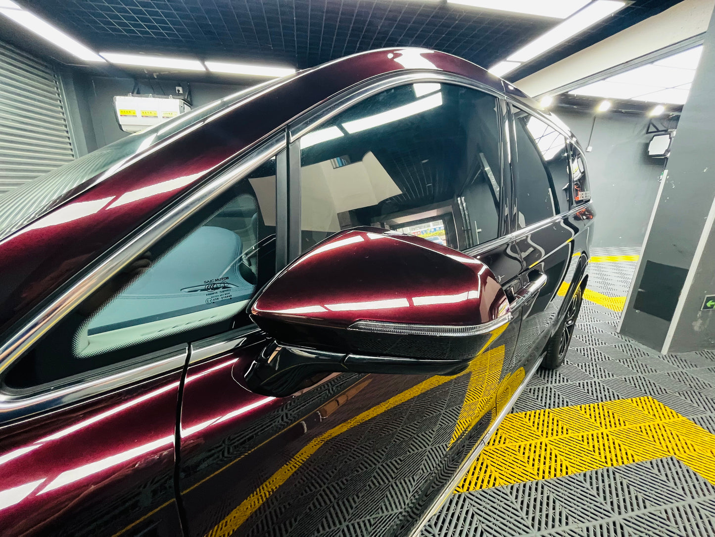 Anole TPU Satin Metallic Glossy Black Rose Color PPF Paint Protection Film