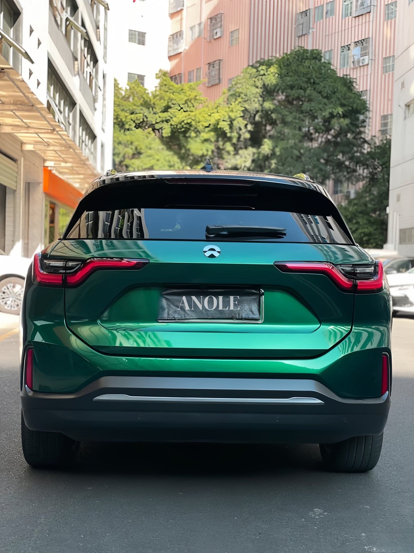 Anole Glossy Metallic La Salle Green Agate Green Vinyl Car Wrap