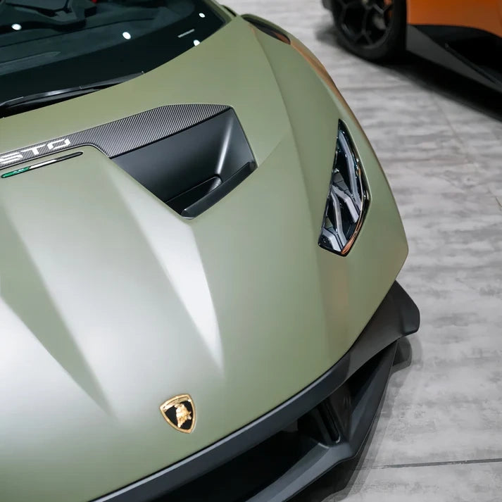 Anole Ceramic Combat Green Vinyl Car Wrap