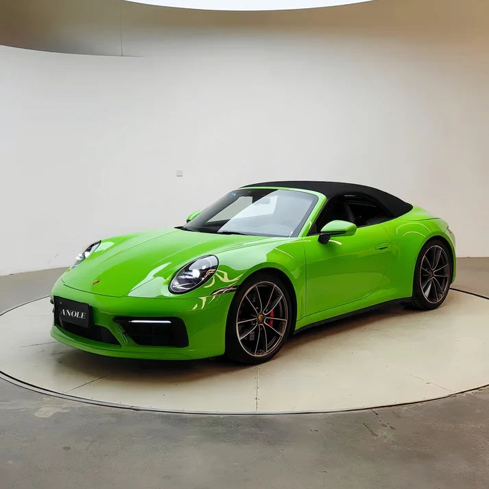 Anole High Glossy Lizard Green Vinyl Car Wrap