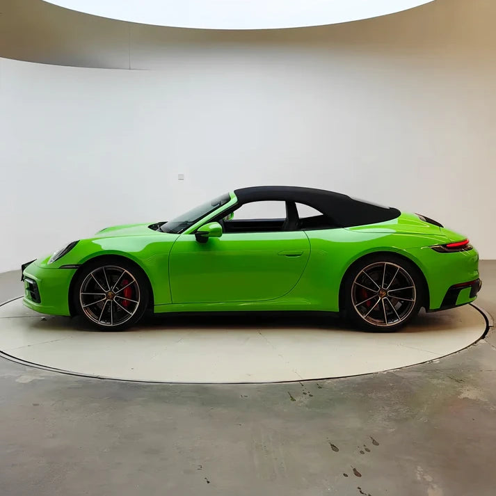 Anole High Glossy Lizard Green Vinyl Car Wrap