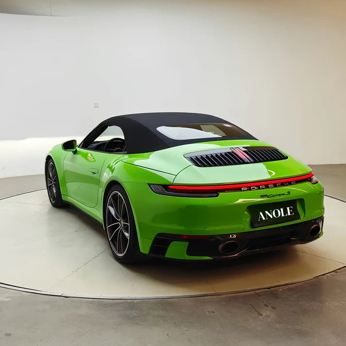 Anole High Glossy Lizard Green Vinyl Car Wrap