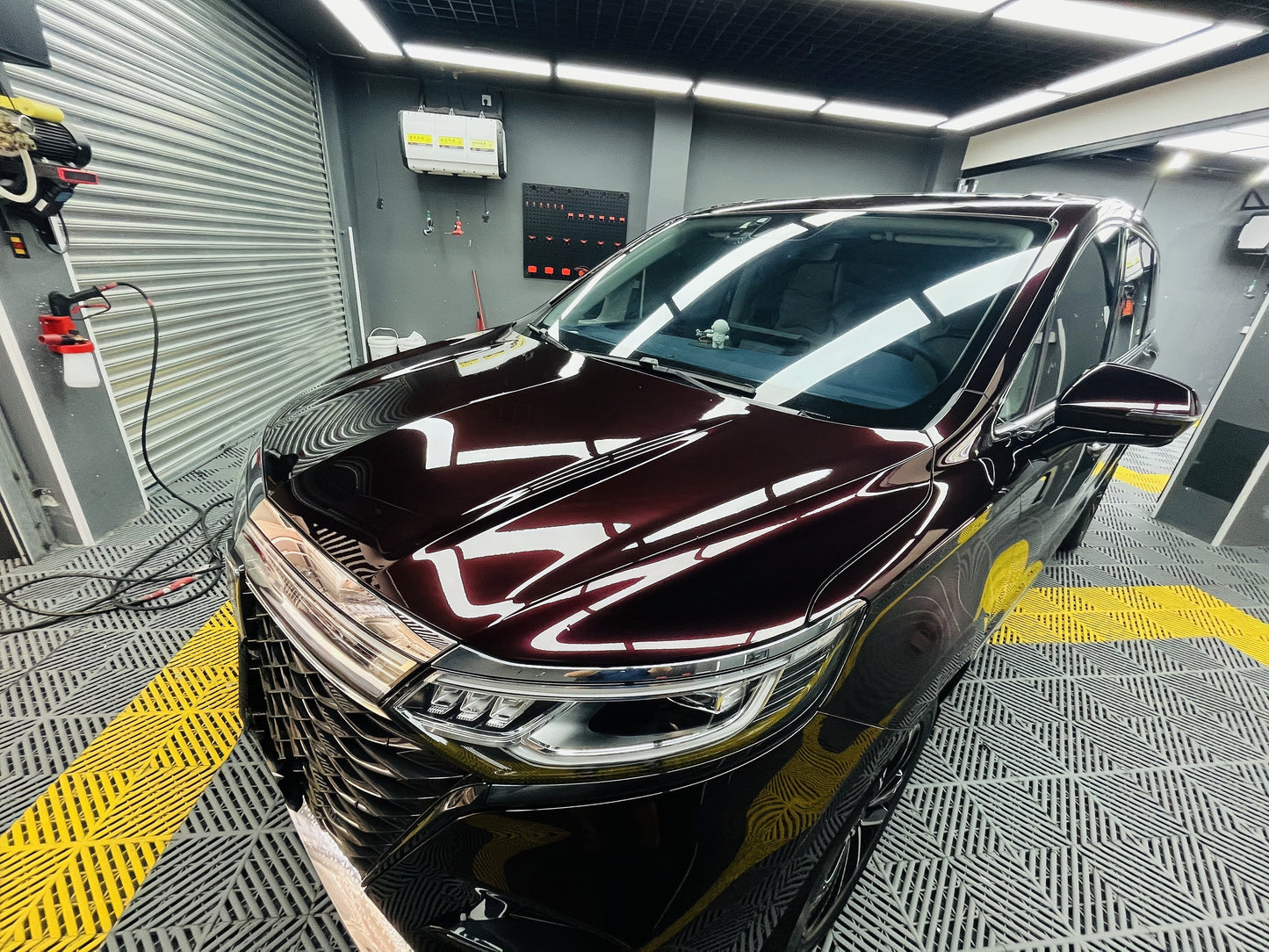 Anole TPU Satin Metallic Glossy Black Rose Color PPF Paint Protection Film