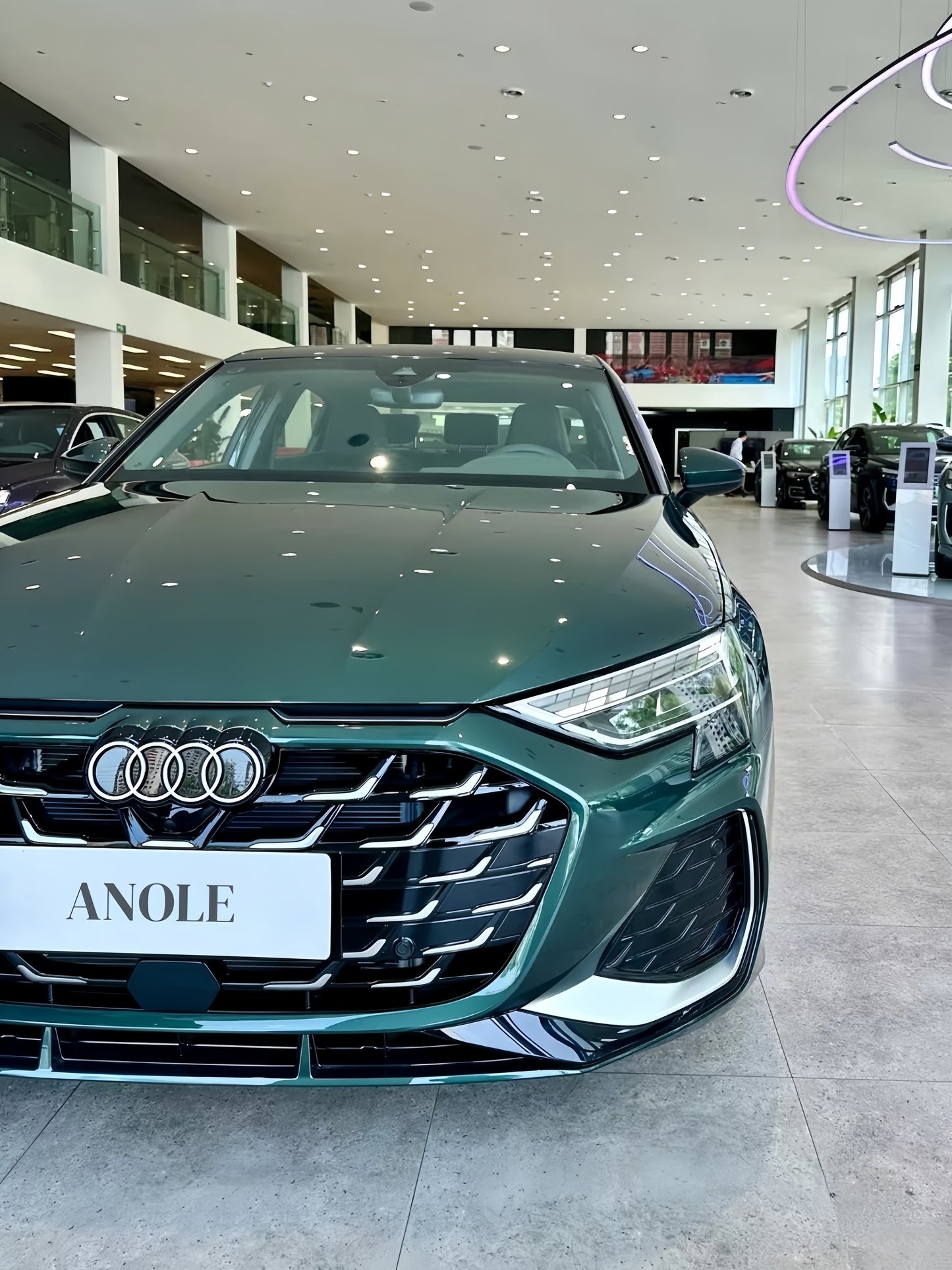 Anole Glossy Metallic Gotland Green Car Vinyl Wrap