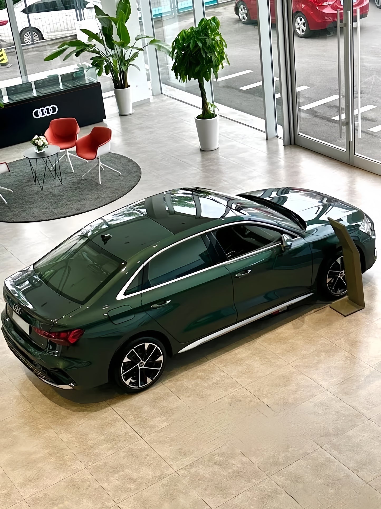 Anole Glossy Metallic Gotland Green Car Vinyl Wrap