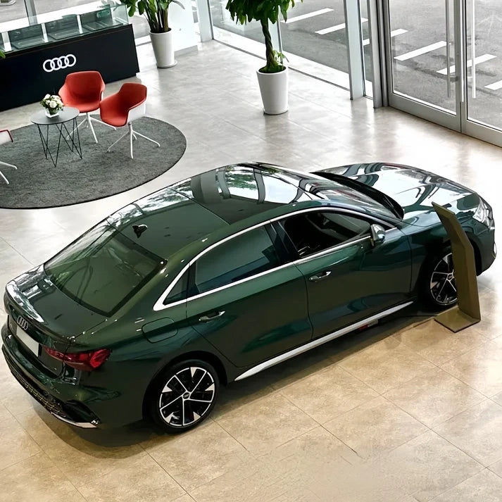 Anole Glossy Metallic Gotland Green Car Vinyl Wrap