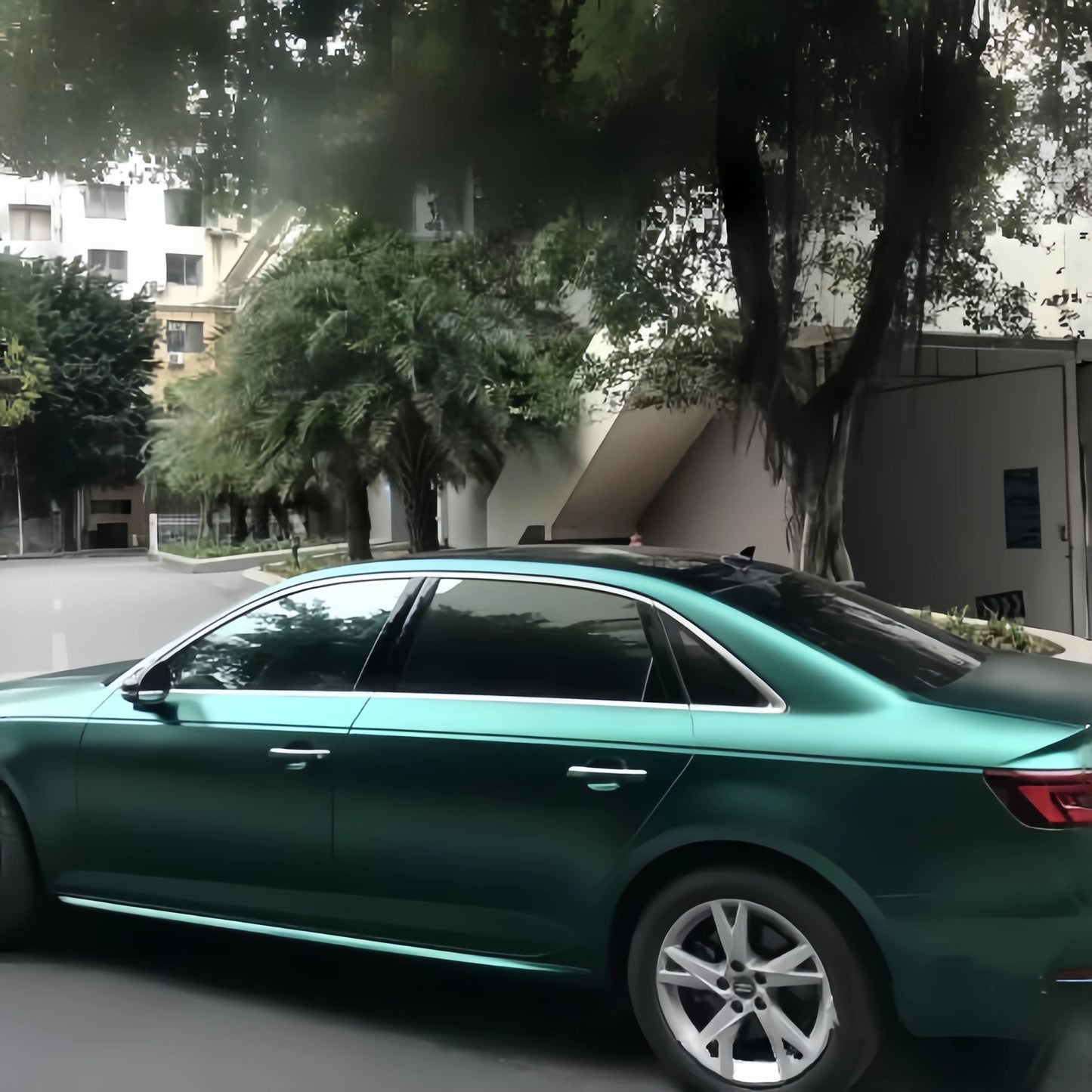 Anole Satin Chrome Paolo Veronese Green Vinyl Car Wrap