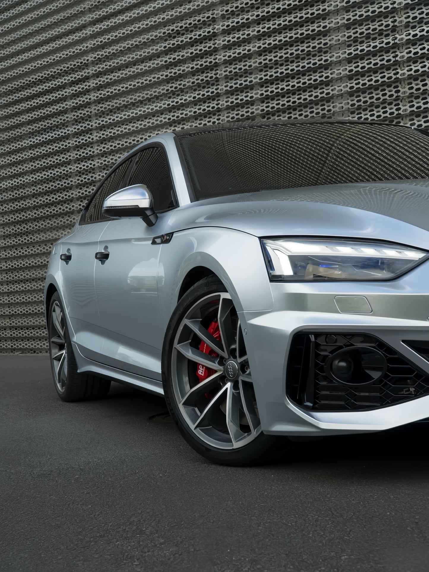 Anole Glossy Metallic Florett Silver Car Vinyl Wrap