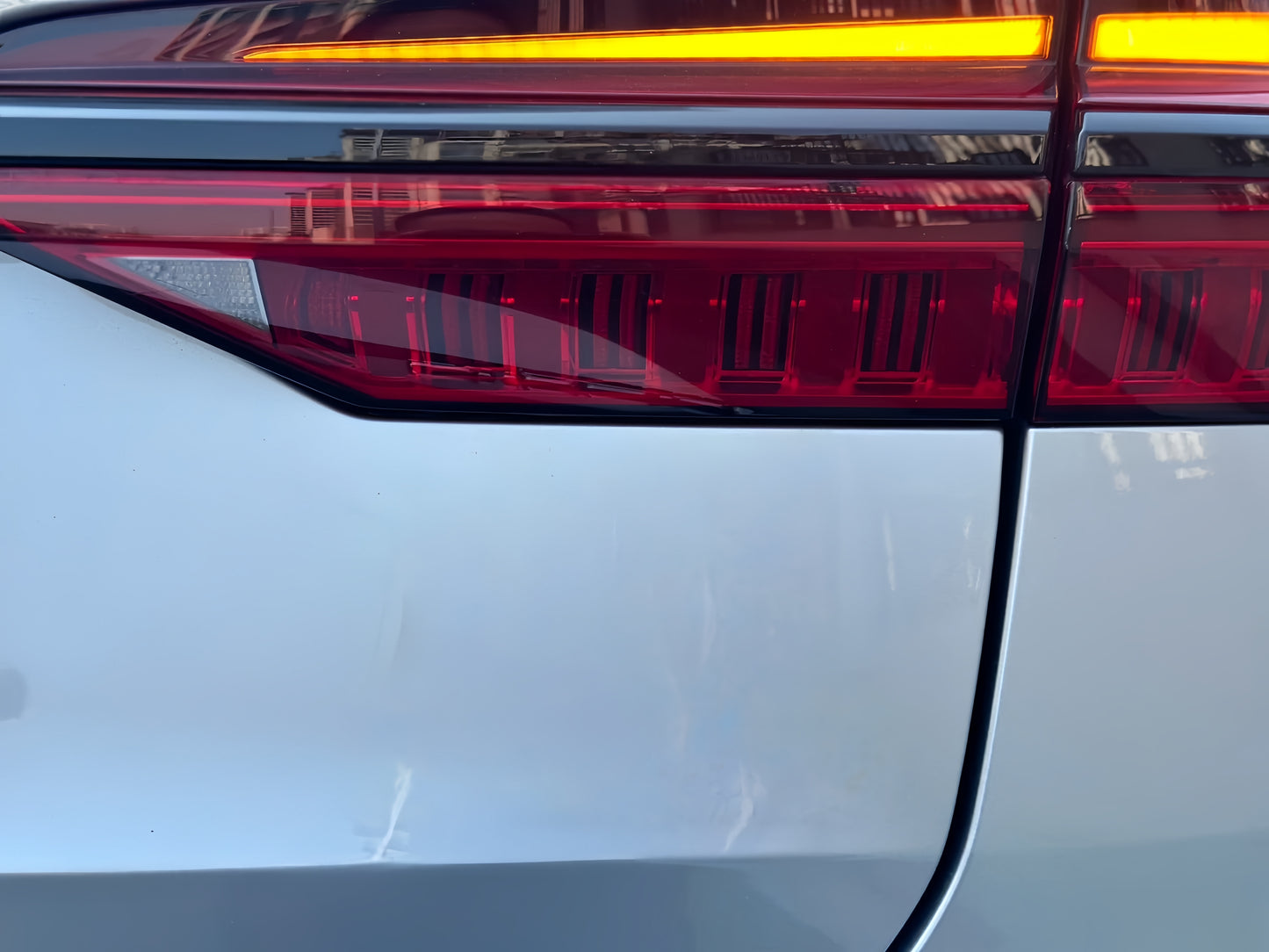 Anole Glossy Metallic Florett Silver Car Vinyl Wrap