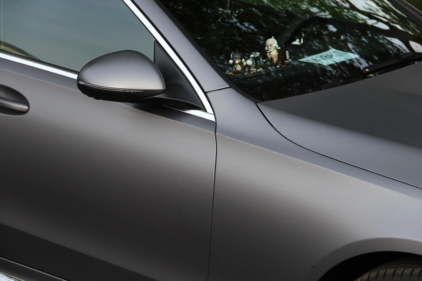 Anole Matte AMG Gray Vinyl Car Wrap