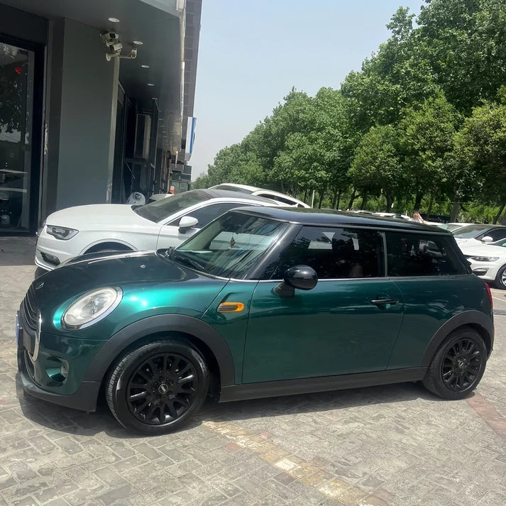Anole Glossy Metallic Royal Green Vinyl Wrap 10