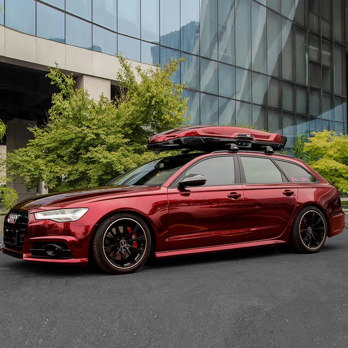 Anole Glossy Metallic Rufous Red Car Vinyl Wrap 21