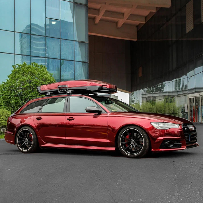 Anole Glossy Metallic Rufous Red Car Vinyl Wrap 22
