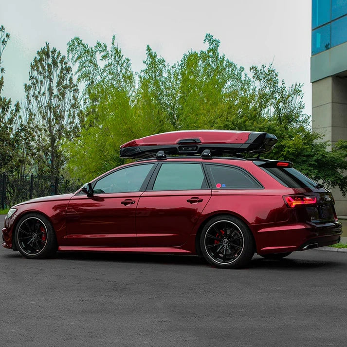Anole Glossy Metallic Rufous Red Car Vinyl Wrap 27