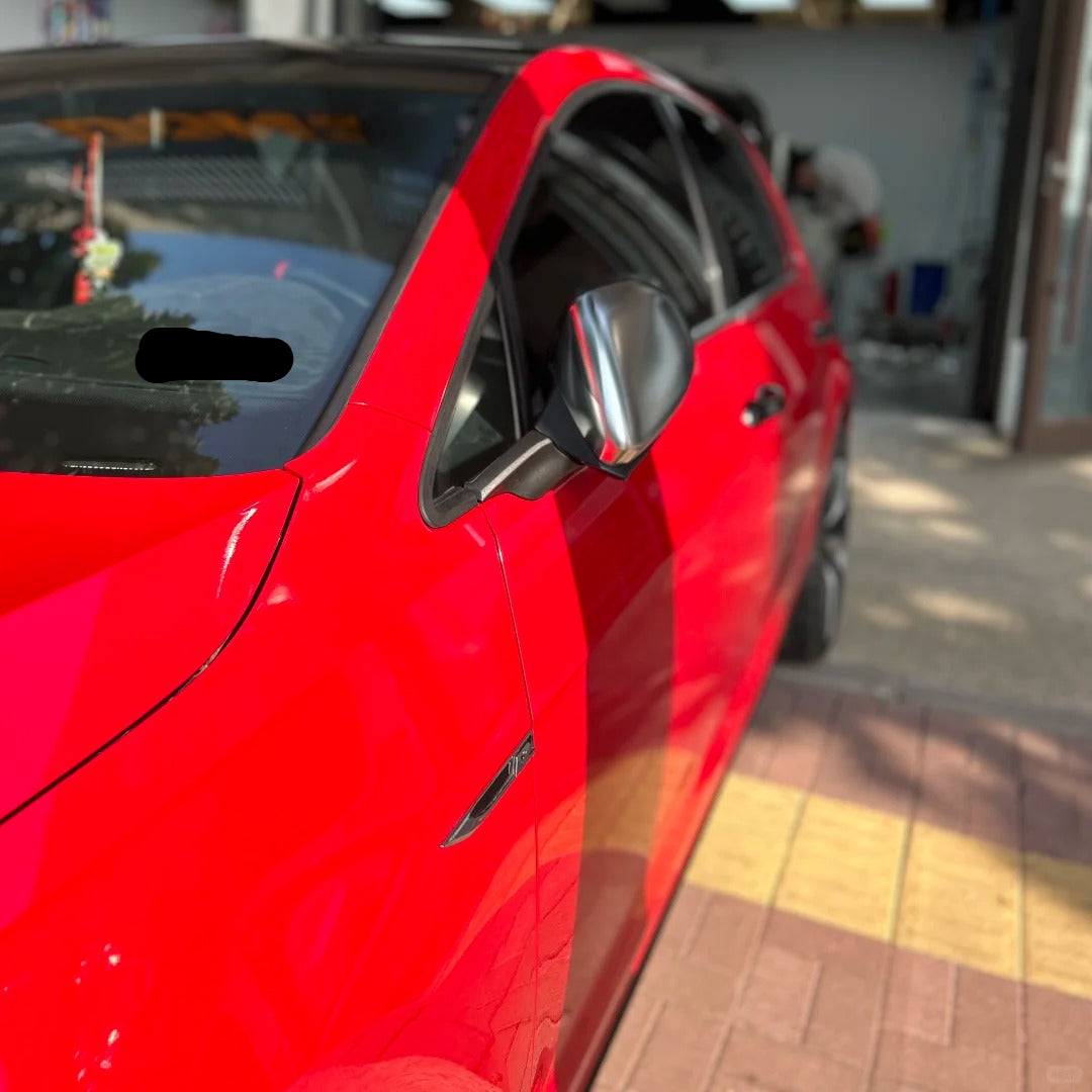 Anole High Glossy Rouge Red Vinyl Car Wrap 11