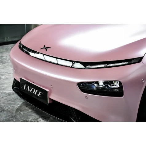 Anole Matte Metallic Pearl Baby Pink Vinyl Wrap for Car &Trucks & SUVs&Vans
