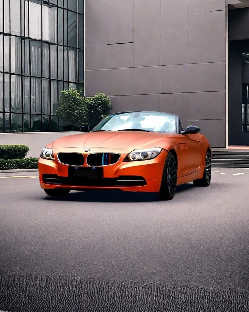 Anole Satin Ceramics Romanee Cosmic Orange Vinyl Car Wrap