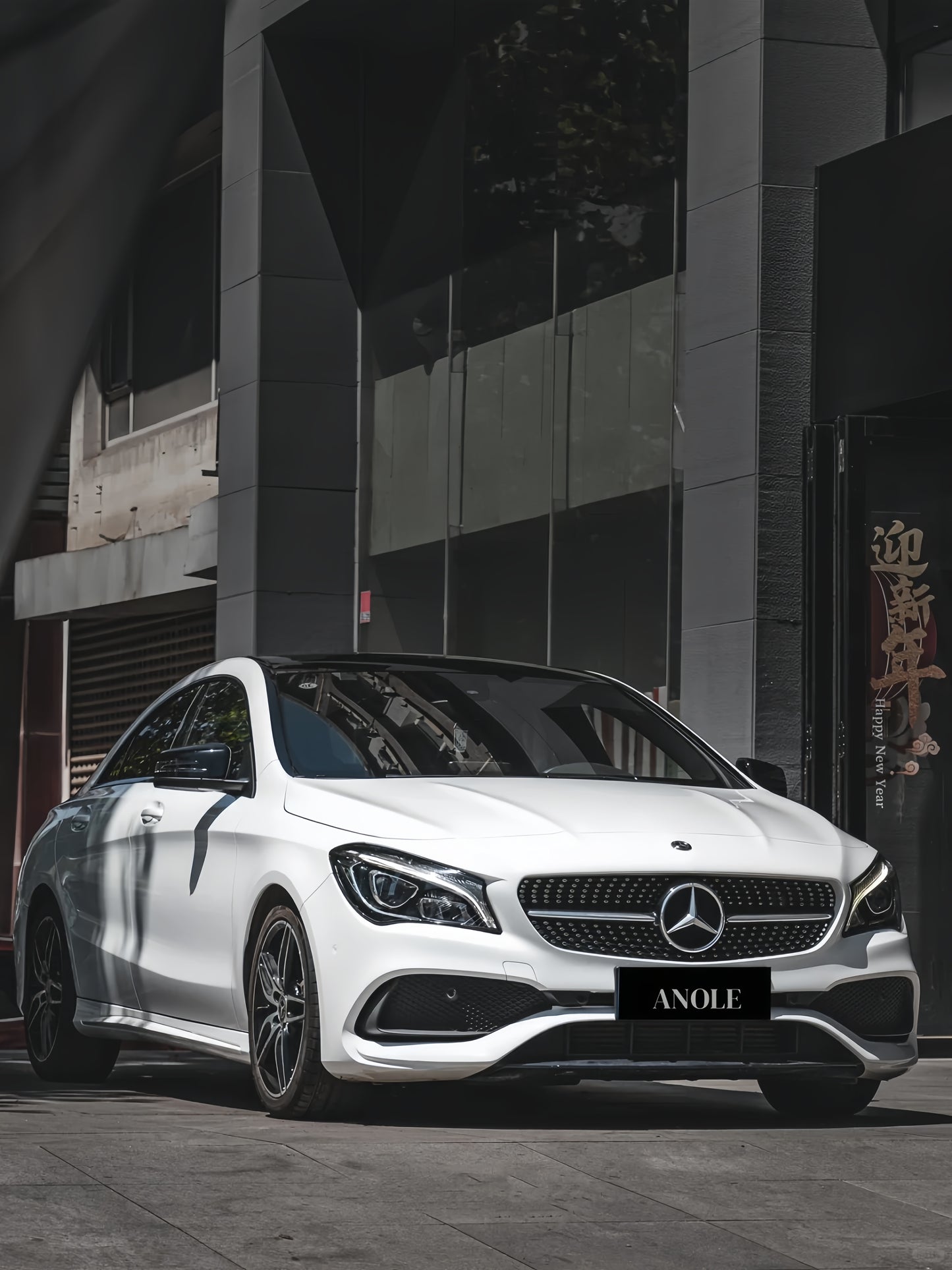 Anole High Glossy Crystal White Vinyl Car Wrap