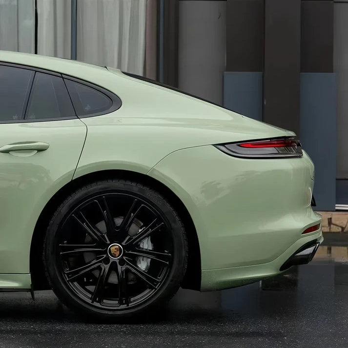Anole High Glossy Light Khaki Green Vinyl Car Wrap
