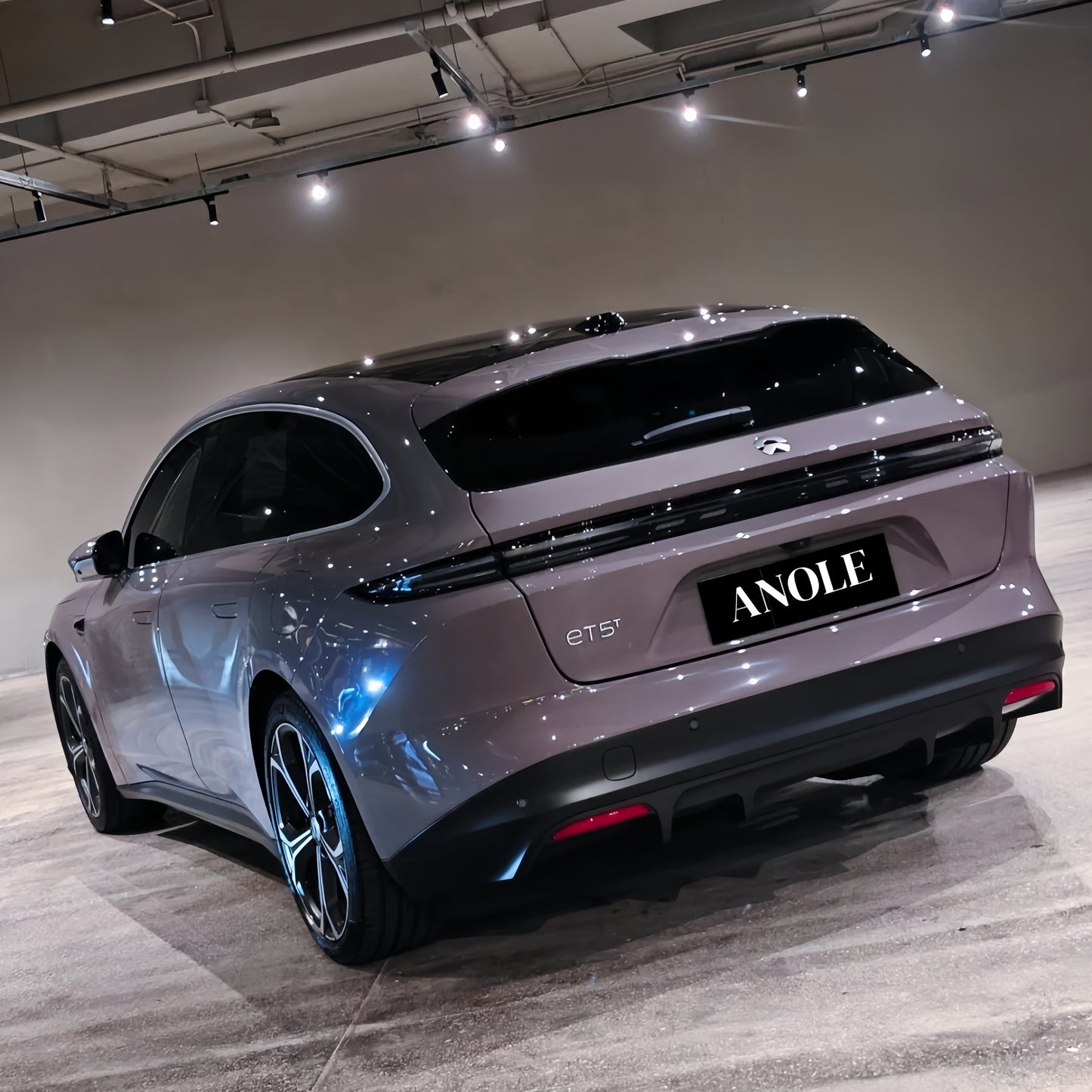 Anole High Glossy Dove Gray Pigeon Gray Vinyl Wrap