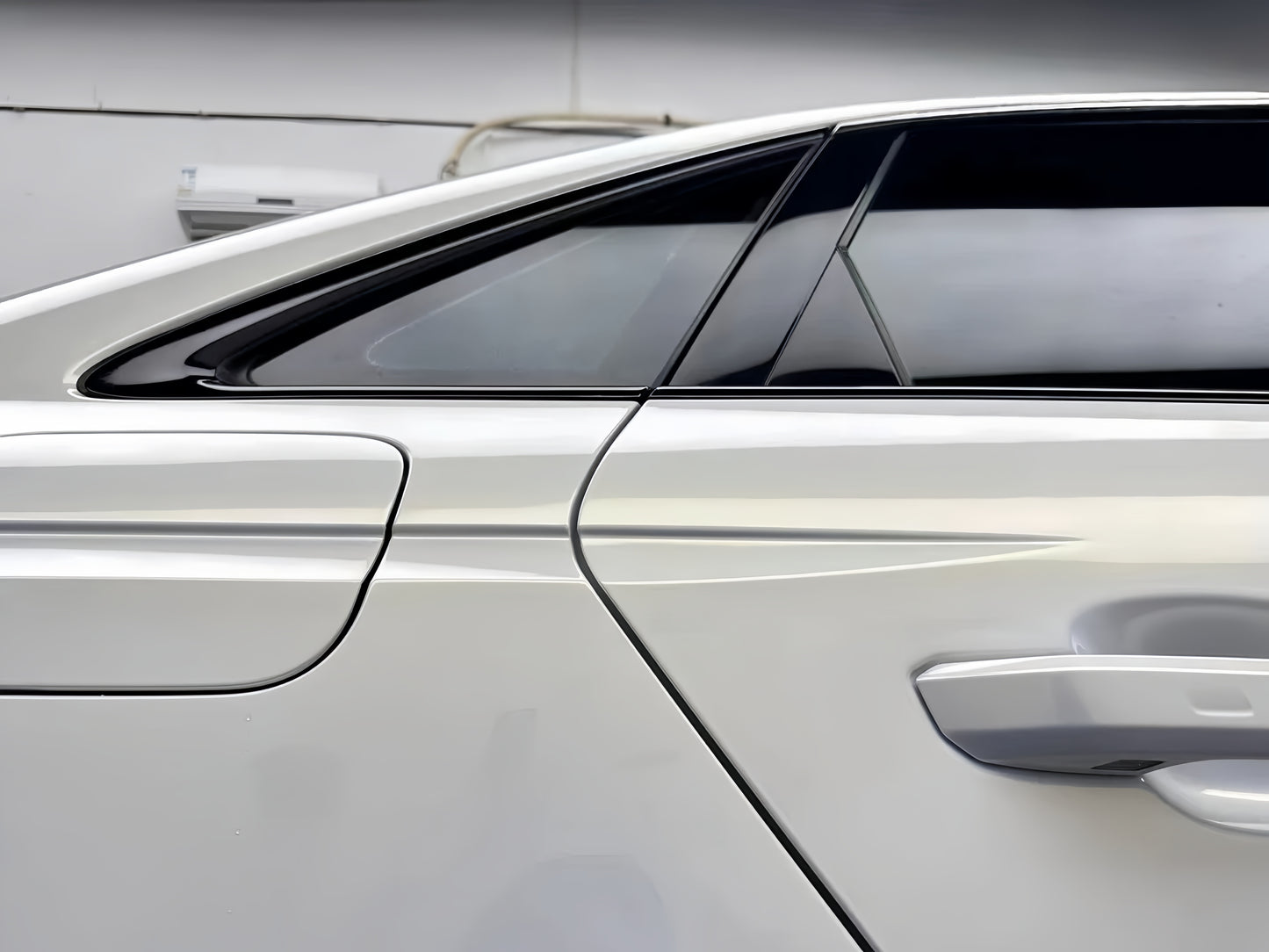 Anole High Glossy White Gold Vinyl Car Wrap
