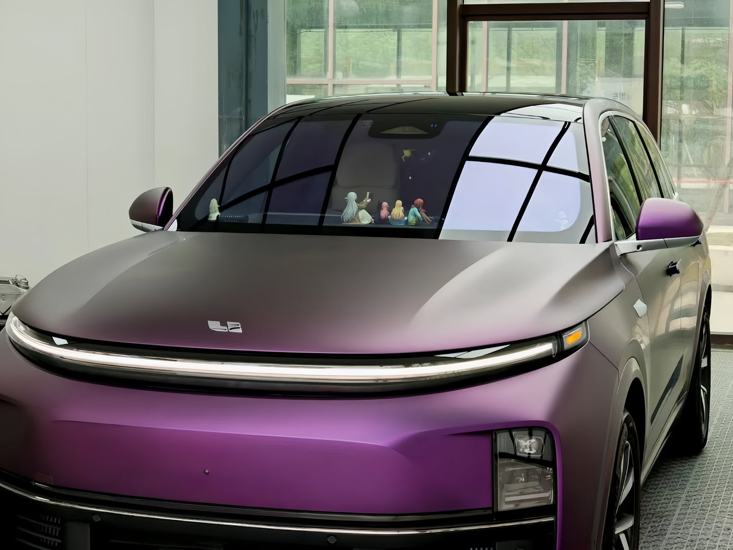 Anole Matte Russian Violet Vinyl Car Wrap