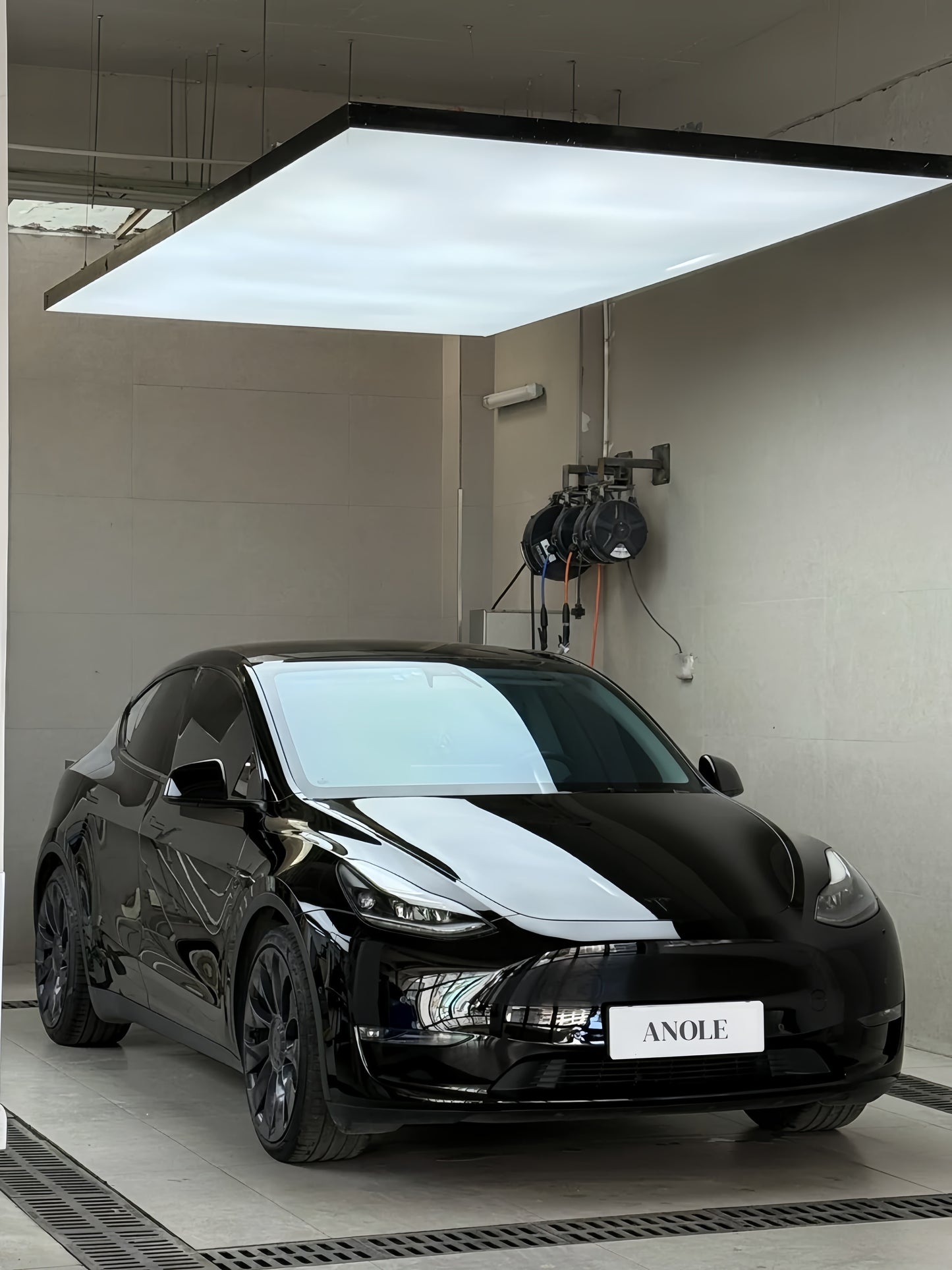 Anole High Glossy White Gold Vinyl Car Wrap