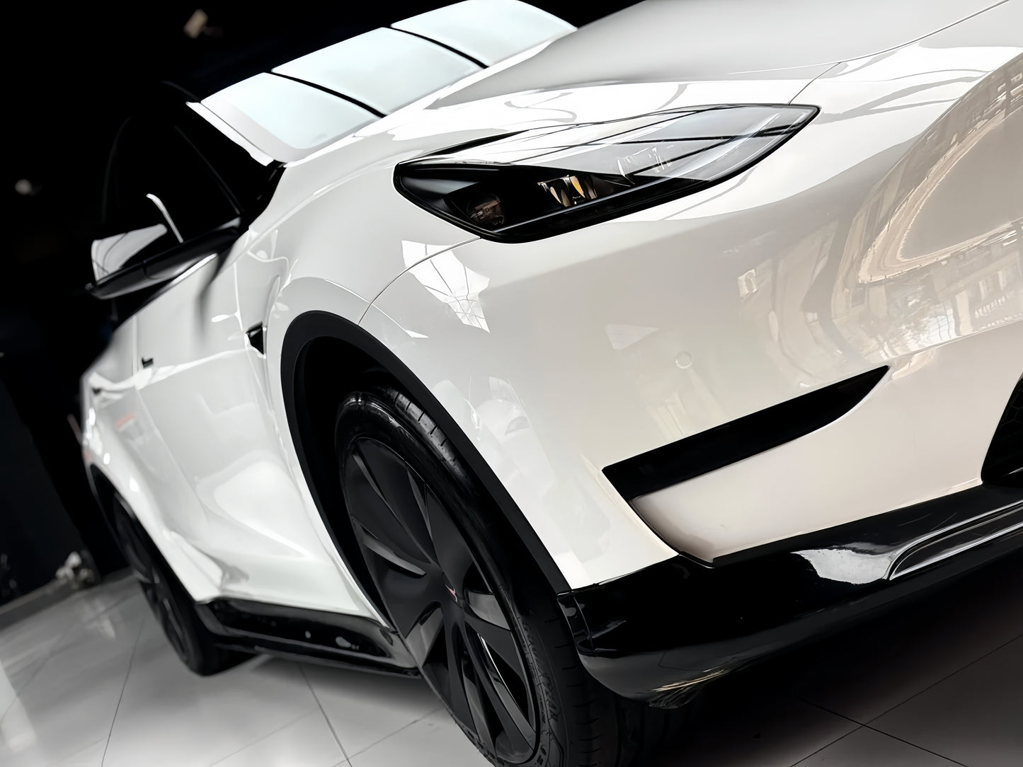Anole High Glossy Crystal White Vinyl Car Wrap