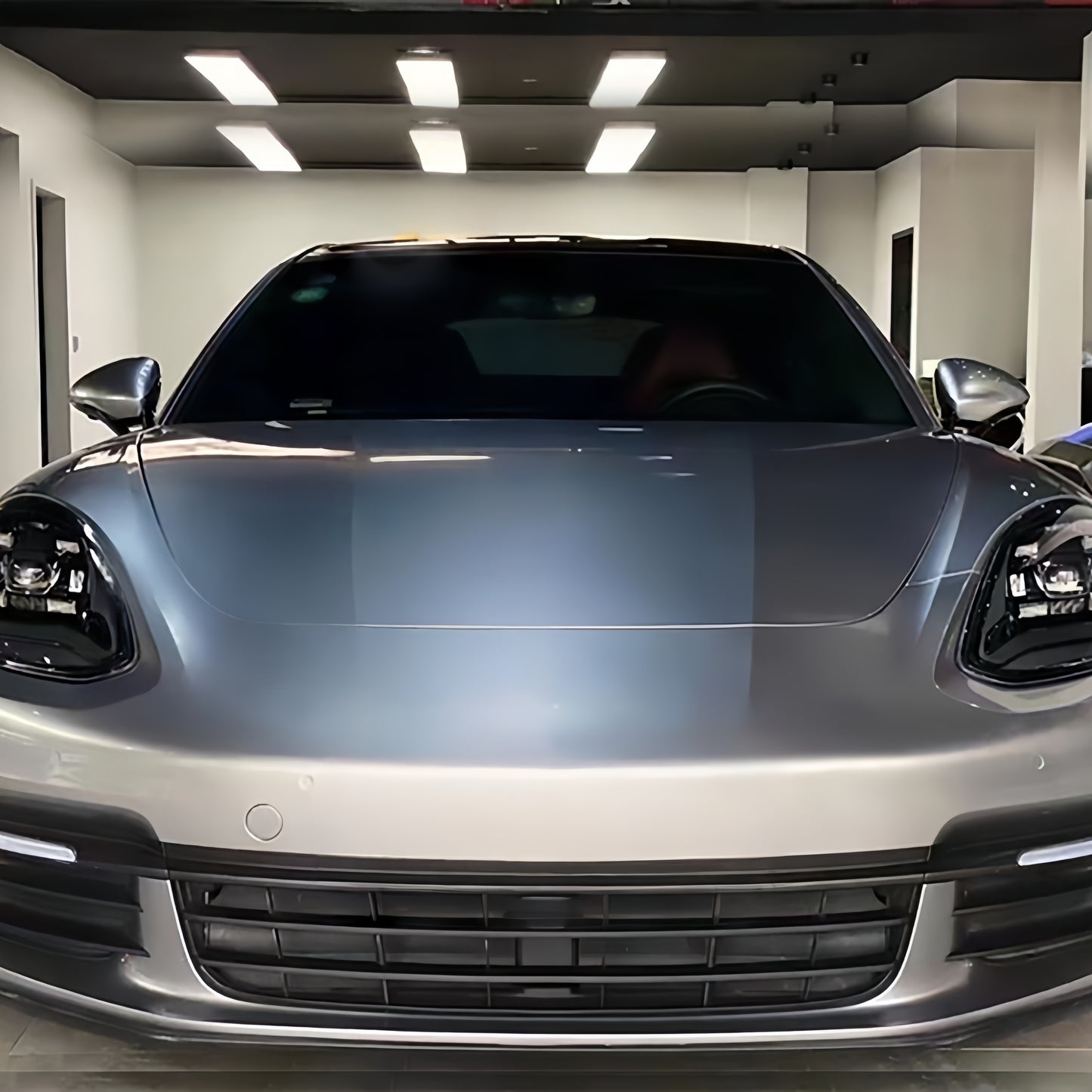 Anole Glossy Metallic Metal Silver Car Vinyl Wrap