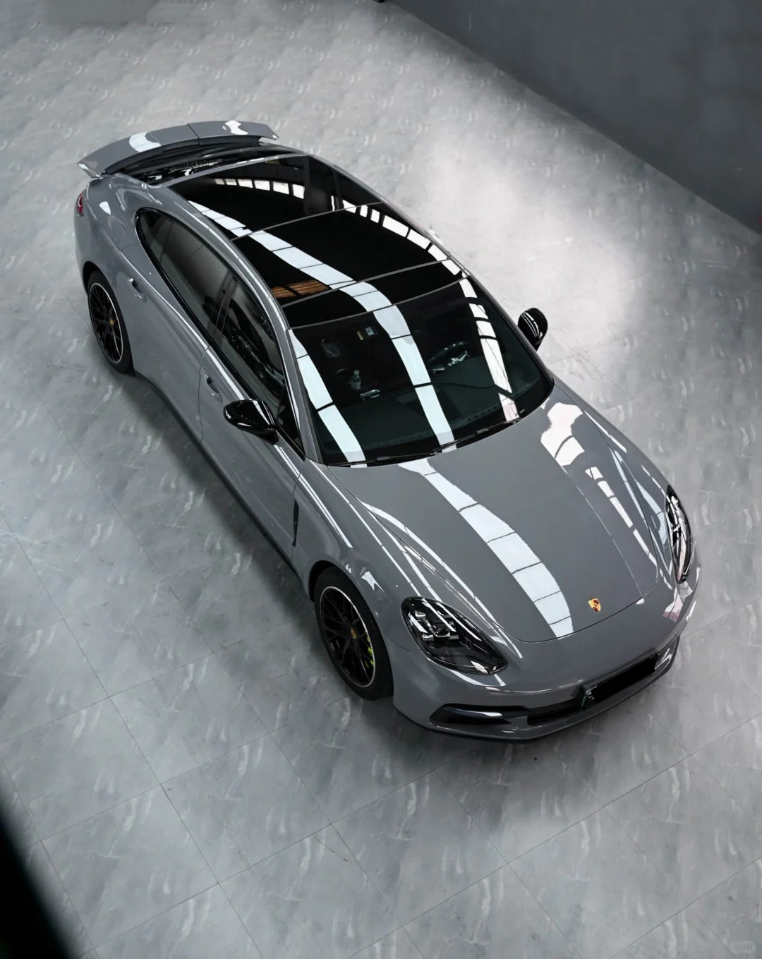 Anole Super Glossy Nardo Gray vinyl Car wrap
